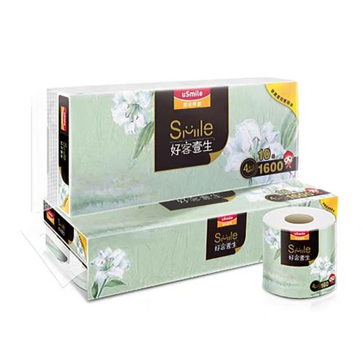 （仅限钦州销售自提）好客壹生有芯卷纸160g*10卷/提 商品图0