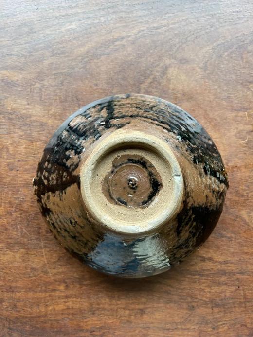 褐黑釉仿金属器型茶碗，顺丰包邮 商品图10