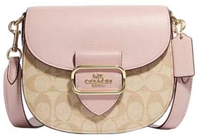 COACH卡其拼粉色CF410 商品图0