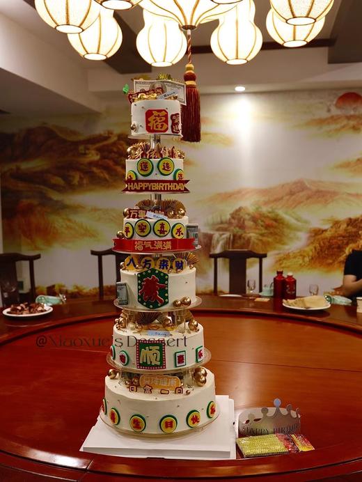 男士/发财/老板/祝寿（6层蛋糕，价格非标价，具体私信客服，根据尺寸收费） 商品图0