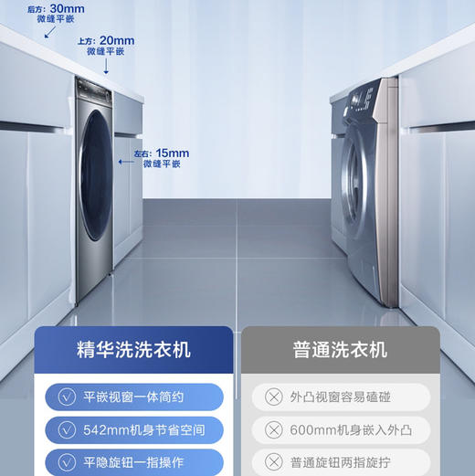 海尔（Haier）洗衣机XQG120-HBD14396LU1 商品图6