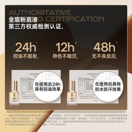 泰国蜜丝婷Mistine蓝盾轻透柔焦粉底液LF100（透亮瓷白）30g 商品图5
