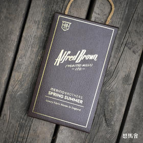 「爱好者直选29款」Alfred Brown Spring Summer 强捻抗皱澳洲美丽诺羊毛意式工艺裤装