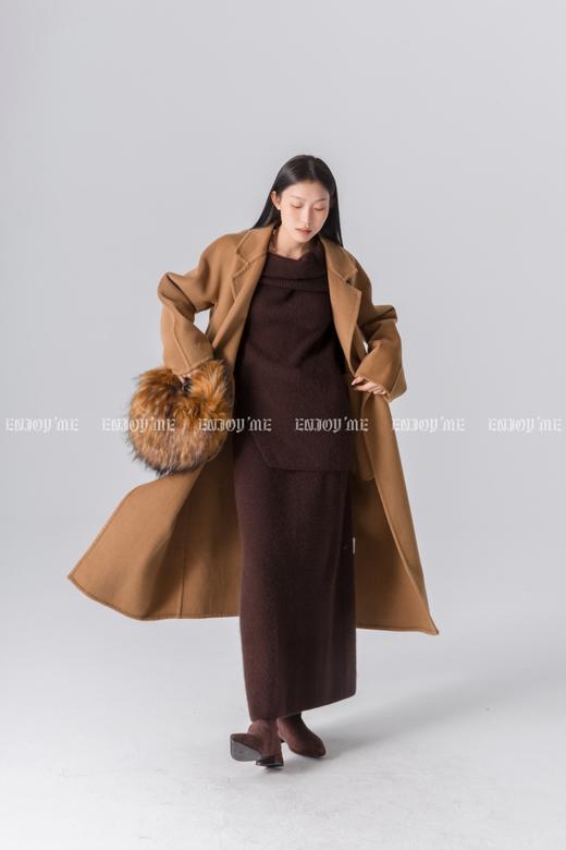 【门店同款】冬季自然奢绒-经典MA羊毛大衣 154444667 商品图7