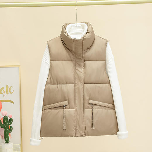 雀说新款韩版宽松百搭坎肩背心外穿马夹外套AL DPA27 商品图3