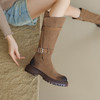 冬季新款，时尚个性擦色长靴NX-m1791 商品缩略图0