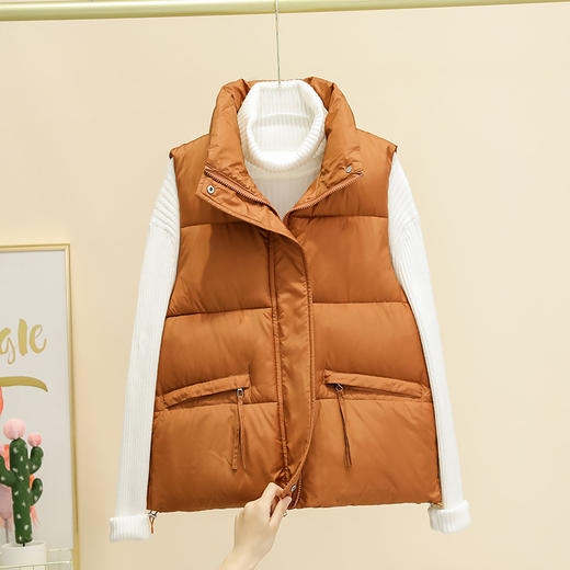 雀说新款韩版宽松百搭坎肩背心外穿马夹外套AL DPA27 商品图1