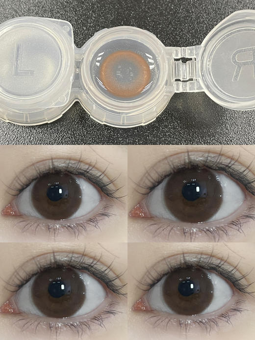 平价年抛丨煮草莓·EallaGirl丨14.2mm（年抛/2片装） 商品图0