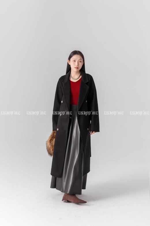 【门店同款】冬季自然奢绒-经典MA羊毛大衣 154444667 商品图2