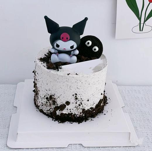 库洛米 奥利奥咸奶油生日蛋糕 商品图0