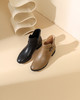 西村名物2023秋季新品圆头粗跟裸靴切尔西靴短靴X23DS45371 商品缩略图0