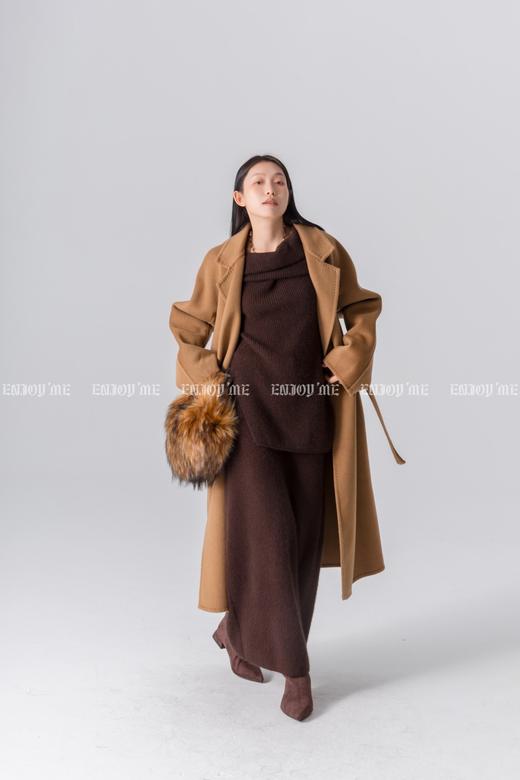 【门店同款】冬季自然奢绒-经典MA羊毛大衣 154444667 商品图10
