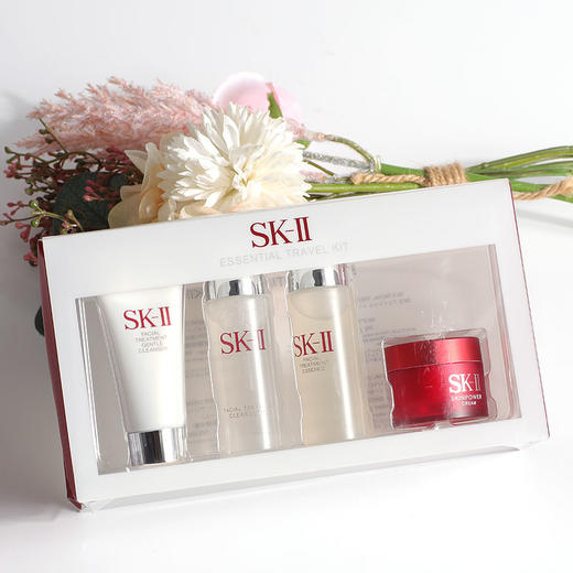 【品牌授权】情人节礼物 生日礼物 纪念日礼物 SKII 经典体验套装 四件套 神仙水30ml＋清莹露30ml＋洁面20g＋面霜15g 商品图2