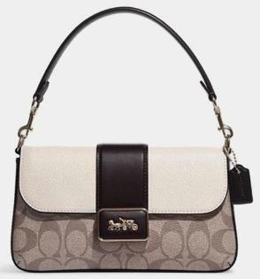 COACH卡其棕拼白色CC033 商品图0