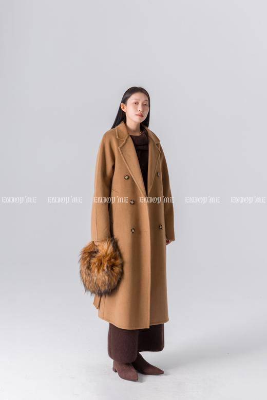 【门店同款】冬季自然奢绒-经典MA羊毛大衣 154444667 商品图5