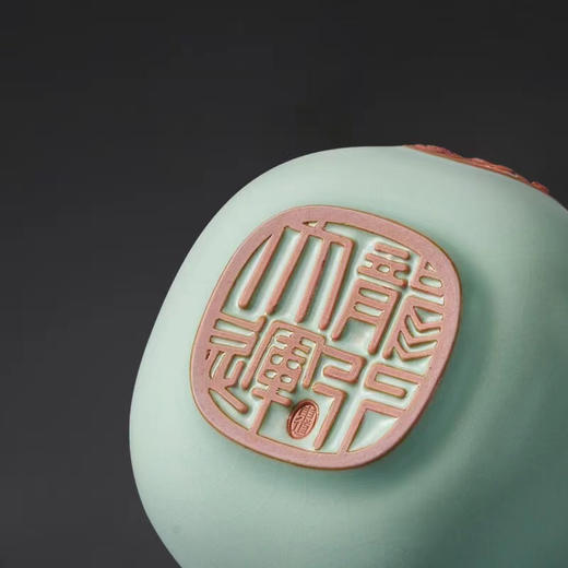 东道汝窑【龙行大运a杯】（天青)十二生肖龙年生肖杯 商品图2