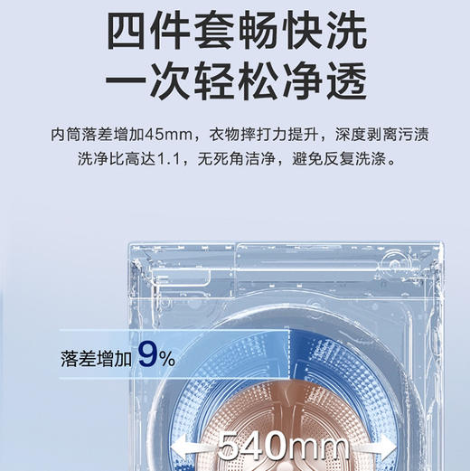 海尔（Haier）洗衣机 XQG100-HBD14396LU1 商品图7