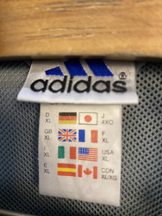 90年代 Vintage adidas 阿迪达斯 多拉链设计 运动外套 _SJK(XL) 商品图2