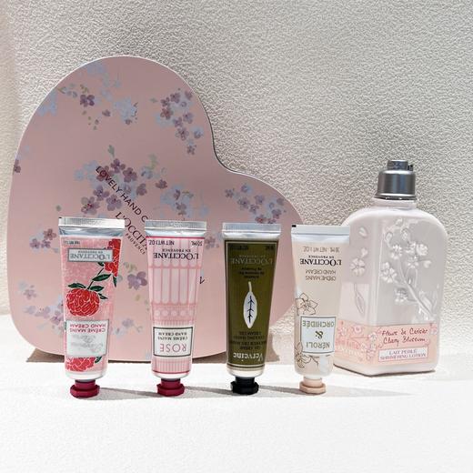 【送礼爆款】【品牌授权】欧舒丹浪漫花香修护套装【合集】 欧舒丹樱花3件套 2件套 白色薰衣草香氛套装 莓莓恋樱香氛套装樱花沐浴露250ml樱花身体乳250ml 樱花护手霜150ml 商品图11