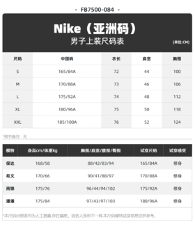 耐克（NIKE）外套男士衣服23秋季新款健身运动服透气梭织防风立领休闲夹克外套 FB7500-084