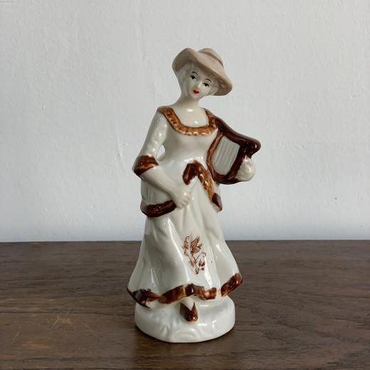 欧洲中古瓷偶摆件AU231 商品图0