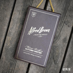 「爱好者直选33款」Alfred Brown Autumn Winter 初剪羊毛意式工艺全麻衬套装