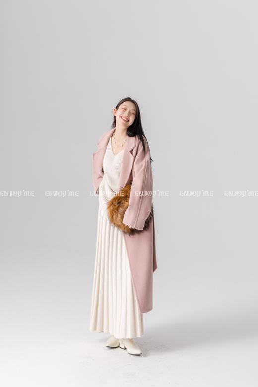 【门店同款】冬季自然奢绒-经典MA羊毛大衣 154444667 商品图1