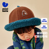 迷你巴拉男童女童帽子秋冬宝宝加绒保暖时尚洋气儿童盆帽 商品缩略图0