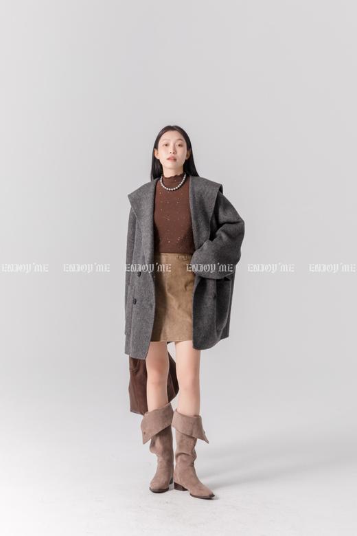 秋季实用主义-简约皮半裙 154438945 商品图0