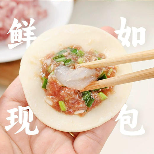 邱意正浓水饺（虾仁三鲜馅）500g/袋 20袋/件 商品图4
