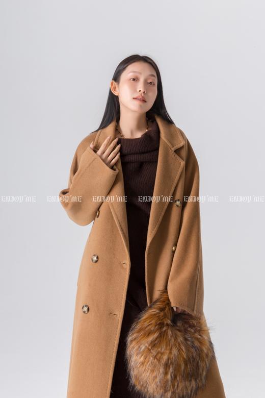 【门店同款】冬季自然奢绒-经典MA羊毛大衣 154444667 商品图8