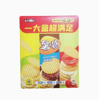 盐津铺子一大盒薯片186g 商品图0