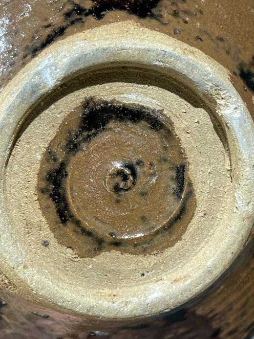 褐黑釉仿金属器型茶碗，顺丰包邮 商品图13