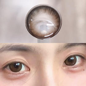 蜜糖椰奶 黑糖果冻 日抛  KIKICON