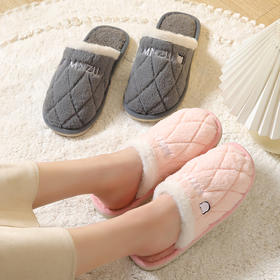 【新款棉拖鞋❗️女秋冬季】家居家用保暖拖鞋地板防滑毛绒拖鞋