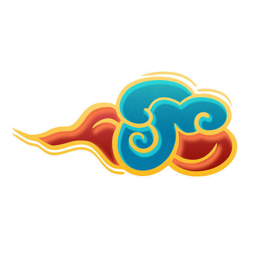 祥云金色敦煌金边图案反光车贴电动摩托车身贴后窗玻璃贴 商品图4