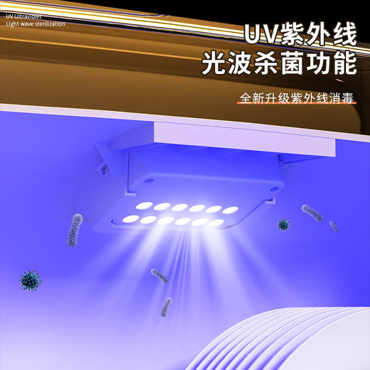【全新升级紫外线消毒❗️消毒碗柜餐具】厨房常备，材质耐用耐高温，密封性好，承重力好，小型沥水消毒碗柜餐具碗盘箱家用厨房碗筷架出租屋碗碟收纳箱碗架 商品图2