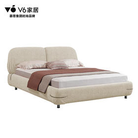 BFB1-156泡芙 • 时尚奶油风布艺床