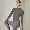 跃牌【禅语梵心系列】专业跑步健身带拉链修身普拉提长袖运动上衣瑜伽外套 WT2386 商品缩略图3