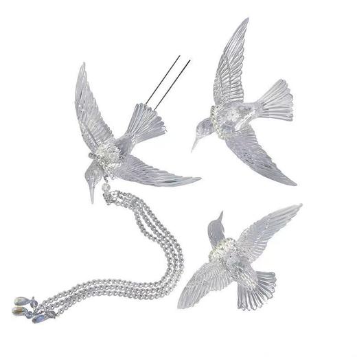 新娘婚纱发饰礼服汉服头饰流苏发簪艺术写真造型新中式新娘头饰 商品图8