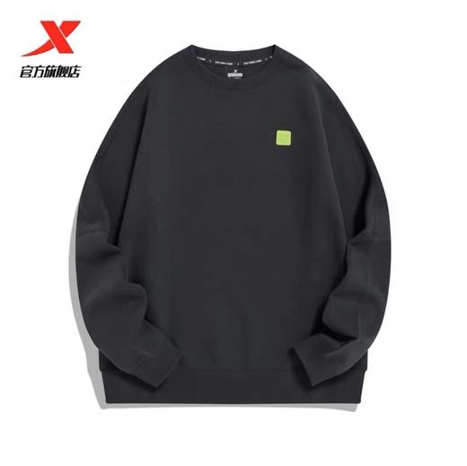 友谊二店 特步女款套头卫衣烟灰色 商品图0