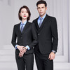 ALBB-秋季西装套装男女职业装金融工作服马甲西服正装 商品缩略图3