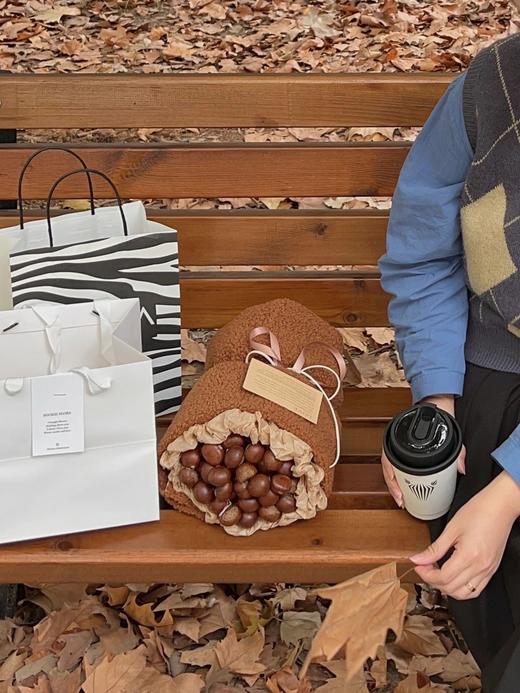 【琳琅】秋日纯色羊羔毛花束（1.5米*0.5米） 商品图3