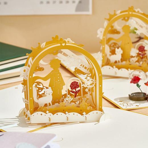 高档3D蛋糕立体贺卡生日礼物圣诞ins送男女朋友情侣定制折叠卡片 商品图3