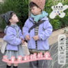 儿童秋冬外套秋冬男女童拉链上衣奥利绒连帽保暖外套100% 商品缩略图0