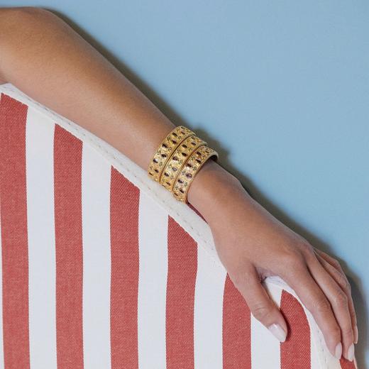 订购14周到｜Tityaravy-HENG-石榴石 珐琅 手镯［法国设计师］ 商品图2