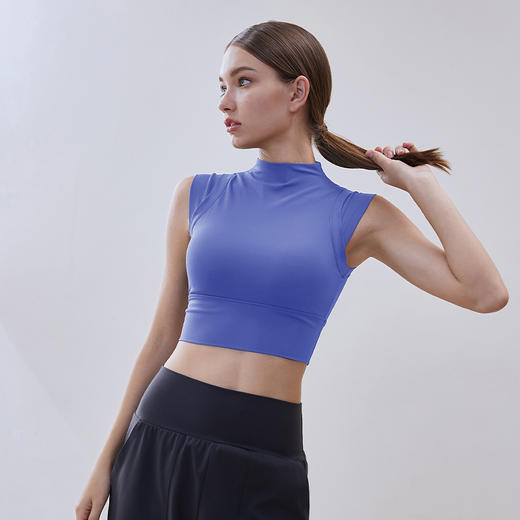 跃牌【禅语梵心系列】一体式运动内衣防震高强度跑步文胸瑜伽服性感健身上衣背心  WX2325（带胸垫） 商品图6