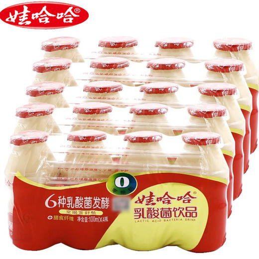 娃哈哈乳酸菌饮品100ml*4 商品图0