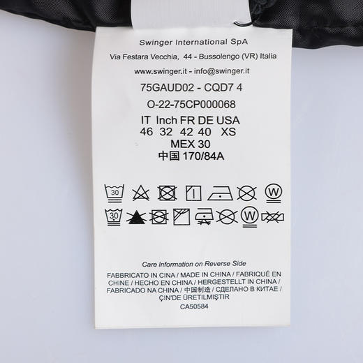 【特惠秒】Versace 范思哲 男士字母植绒涂鸦白鸭绒羽绒服外套 11690 商品图6