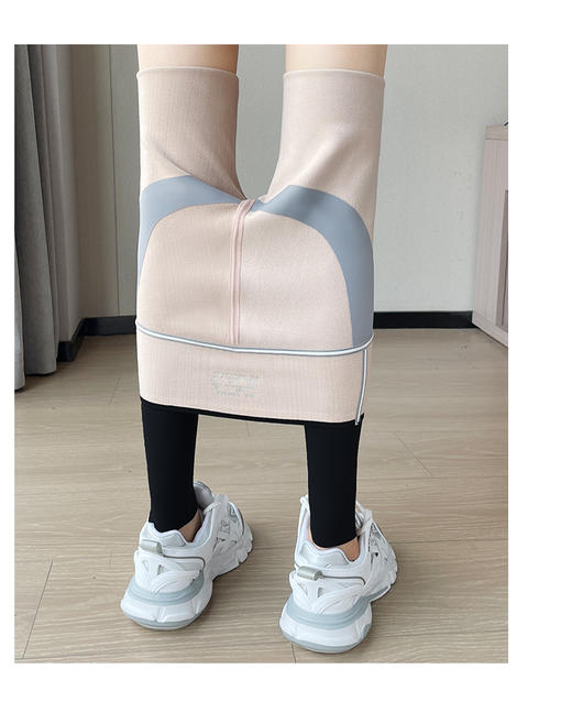 【YW】无忧购秋冬一体薄绒无尴尬线提臀片果冻胶鲨鱼塑型裤高腰显瘦芭比裤S096/S101（截单后10天发货)25年清仓捡漏 商品图8